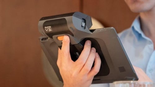 سونمي كاشير ا ايباد مع قاعدة للجهاز SUNMI V3 MIX