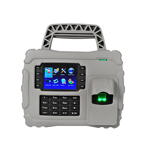 جهاز حضور وانصراف يعمل بالبصمة والرقم السري متنقل...