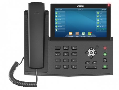 سنترال هاتف فانفل X7 Enterprise IP Phone صوت عالي...