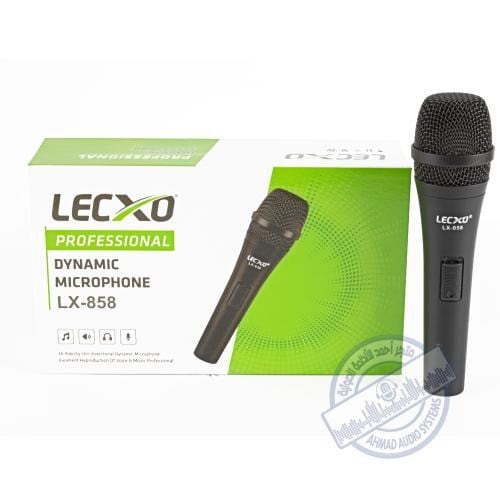 LECXO LX-858 DYANAMIC MIC لاقط "مايك" دينمك من ليك...