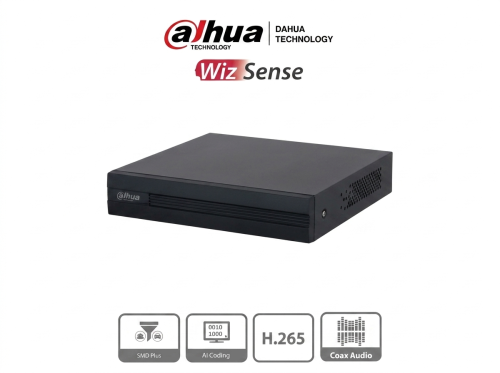 جهاز تسجيل كاميرات داهوا 4 قنوات WizSense XVR DH-X...