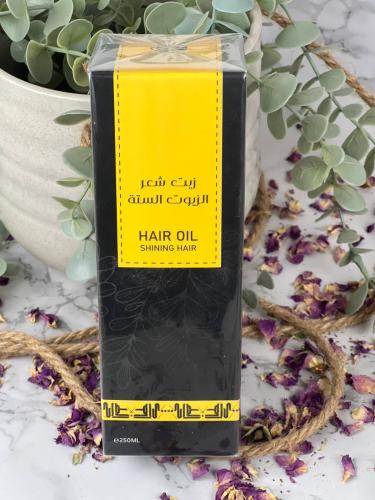 زيوت الشعر الستة