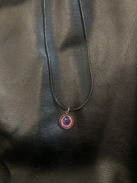 قلادة عين حجم صغير عمل يدوي