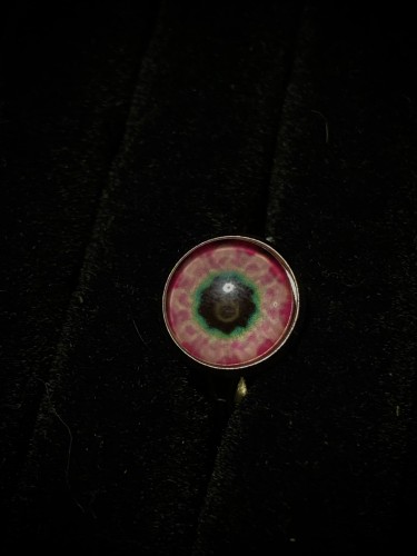 خاتم عين صغير عمل يدوي