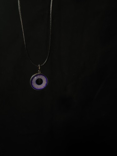 قلادة العين حجم كبير عمل يدوي