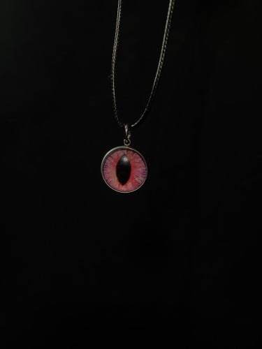 قلادة العين حجم كبير عمل يدوي