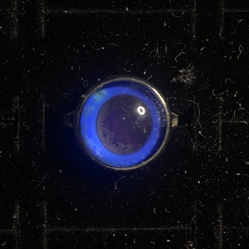 خاتم عين صغير عمل يدوي