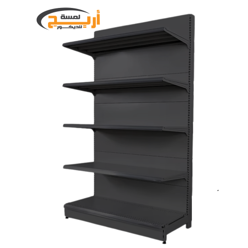 ارفف سوبر ماركت اسود كبير