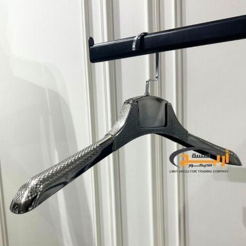 12 حبة علاق كتف لون رصاصي عريض