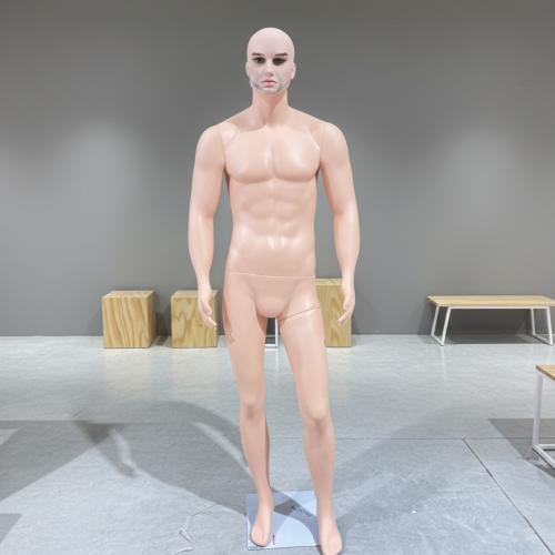 مانيكان رجالي بلاستك لحمي ملامح