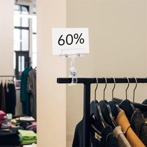 مساك ورق إكريليك شفاف