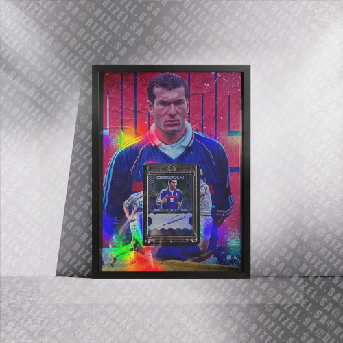 لوحة بطاقة زيدان