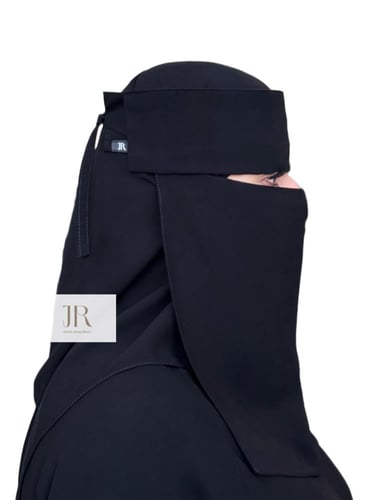 نقاب بقماش كوري طويل | غطوة ، مغاط عادي