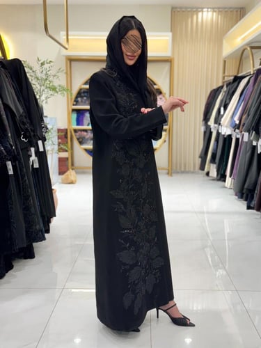 كولكشن العيد | بليزر | عباية وعود بقماش كريب الفخا...