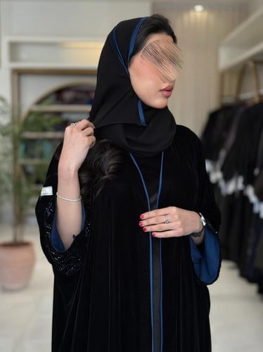 عياية فزه بقماش مخمل كوري فراشه