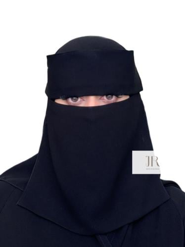 نقاب بقماش كوري وسط | غطوة ، مغاط مائل