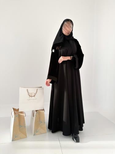 Winter collection ا عباية رهمة كريب الاناقة مكس مخ...