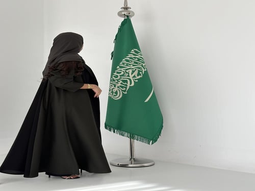 ‏National day abaya | عباية الجود