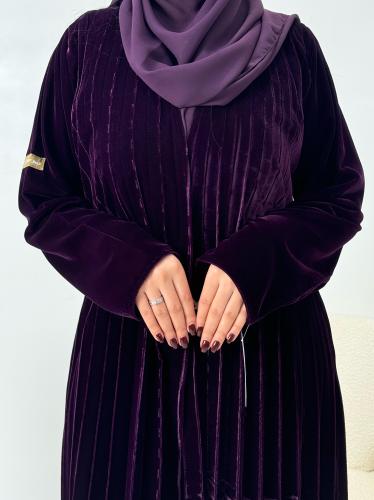 عباية تاليا مخمل كسرات كوري موف