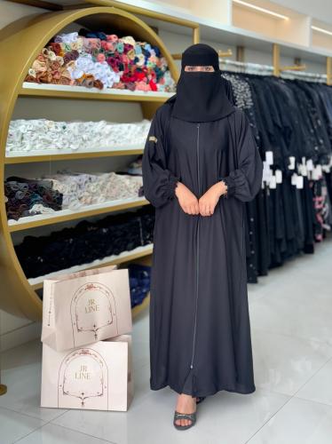 عباية الحج بقماش بلاك بيري مغاط بالكم