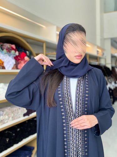 كولكشن رمضان ا عباية هيام كريب ويفر كحلي