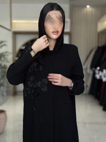 كولكشن العيد | عباية امنيه بقماش كريب ملكي 2