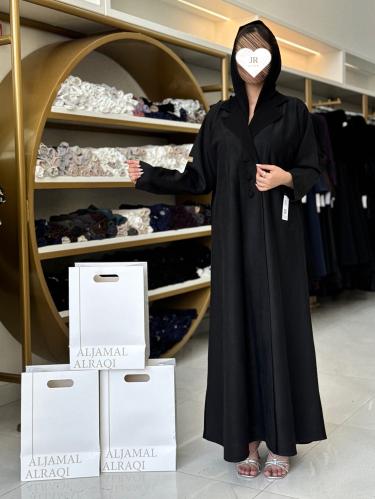 تشكيلة شتاء 2025 - عباية راموانا بقماش شامواه تدخي...