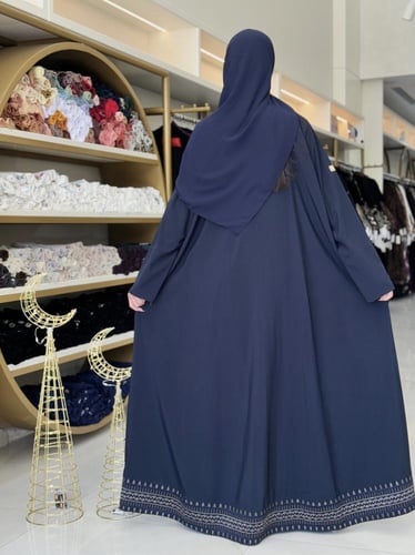 كولكشن رمضان ا عباية هيام كريب ويفر كحلي