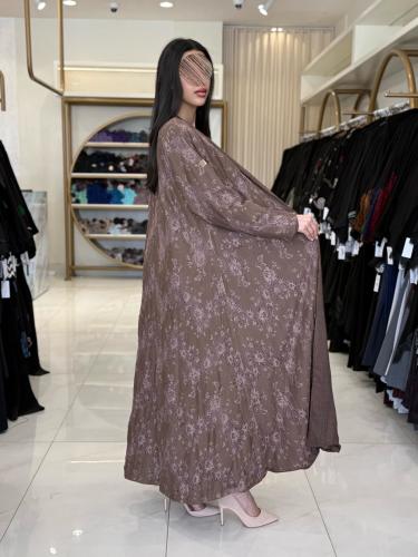 عباية احلام بقماش دانتل فرنسي دبل فيسبني