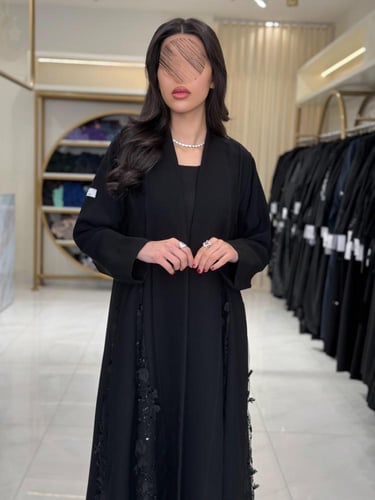 كولكشن العيد | عباية سحر بقماش انترنت تدخيلات شك