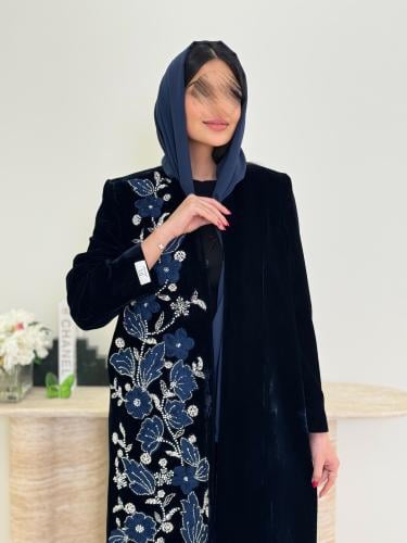 كولكشن العيد | بليزر | وعود بقماش مخمل ياباني بشك...