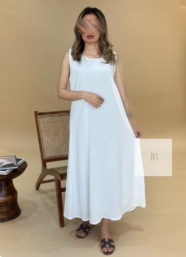 Under abaya - فستان تحت العباية - اوف وايت
