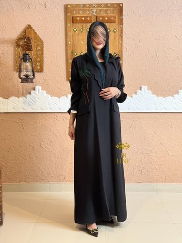 اليوم الوطني بليزر | عباية علو بقماش كريب كوري بتط...