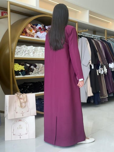 بليزر | ورد بقماش كريب باربي مبطن بساتان مزين بحيا...
