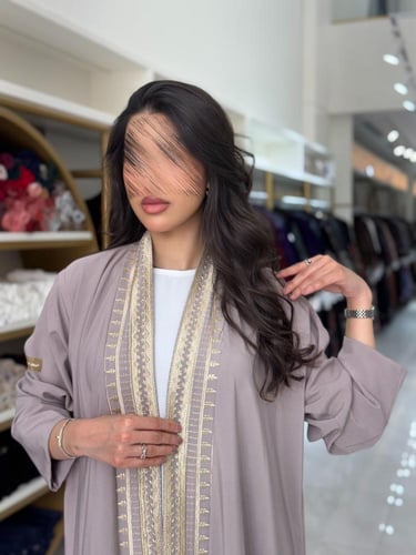 عباية هيام كريب ويفر موف