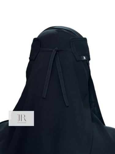 نقاب بقماش كوري وسط | غطوة ، مغاط مائل