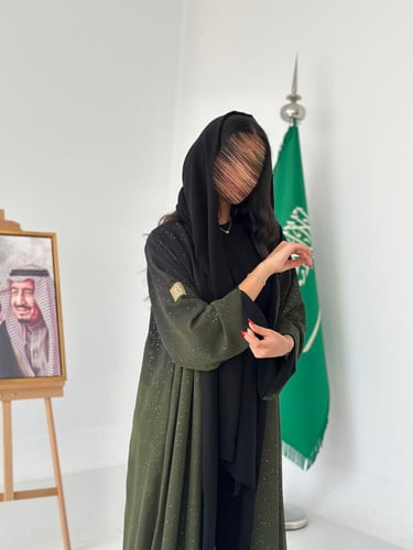 National day abaya | عباية الشقح