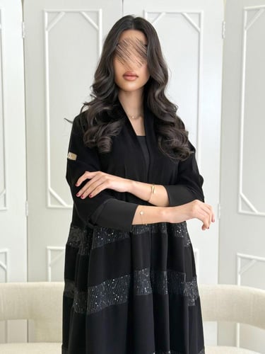 كولكشن العيد | عباية دليله بقماش كريب الابداع بدخي...