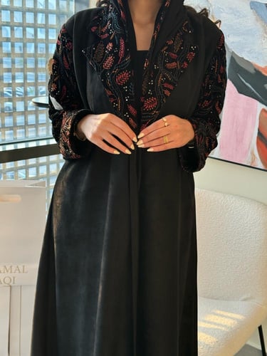 تشكيلة شتاء 2024 - عباية هيمانه كلوش شامواه تطريز...