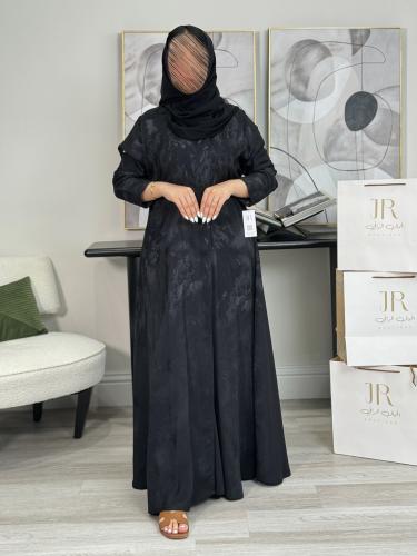 عباية ديوان | قماش كريب تركي رمادي