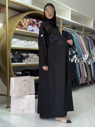 سديل بقماش كريب الاناقة مع كريب مطبع