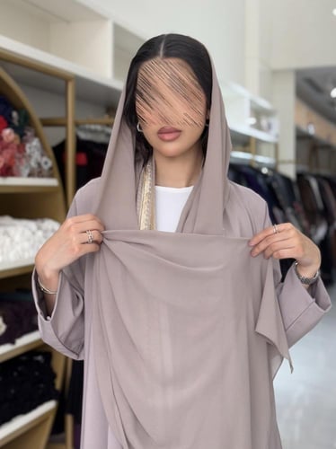 عباية هيام كريب ويفر موف