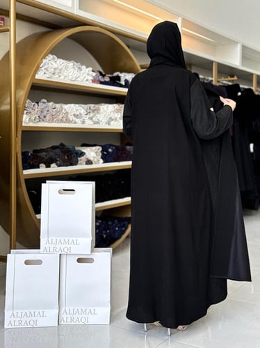 تشكيلة شتاء 2025 - عباية راموانا بقماش شامواه تدخي...