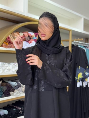 سديل بقماش كريب الاناقة مع كريب مطبع