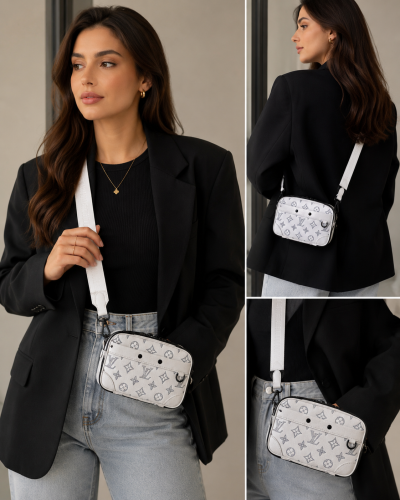 حقيبة لويس فويتون ألفا بوشيت M83383 – Louis Vuitton Alpha Pochette