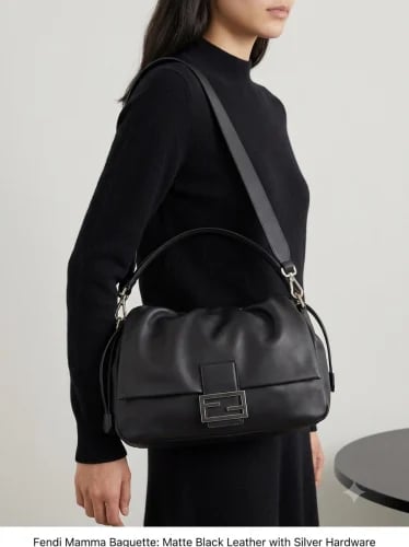 حقيبة فندي ماما باجيت فاخرة - Fendi Mamma Baguette Bag