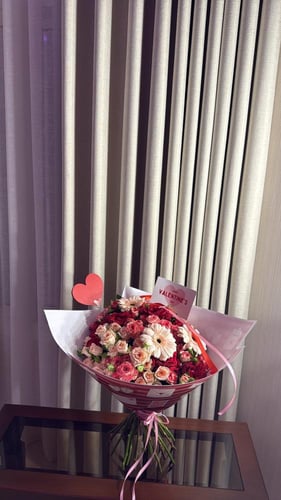 باقة حب كبيره