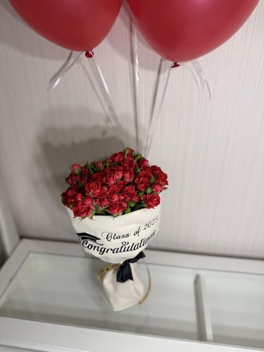 باقة قماش تخرج