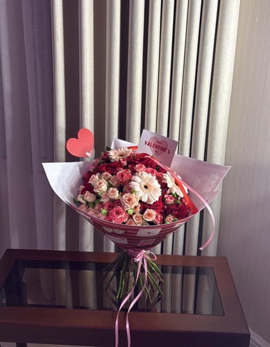 باقة حب كبيره