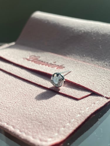 1pc Sterling silver stud